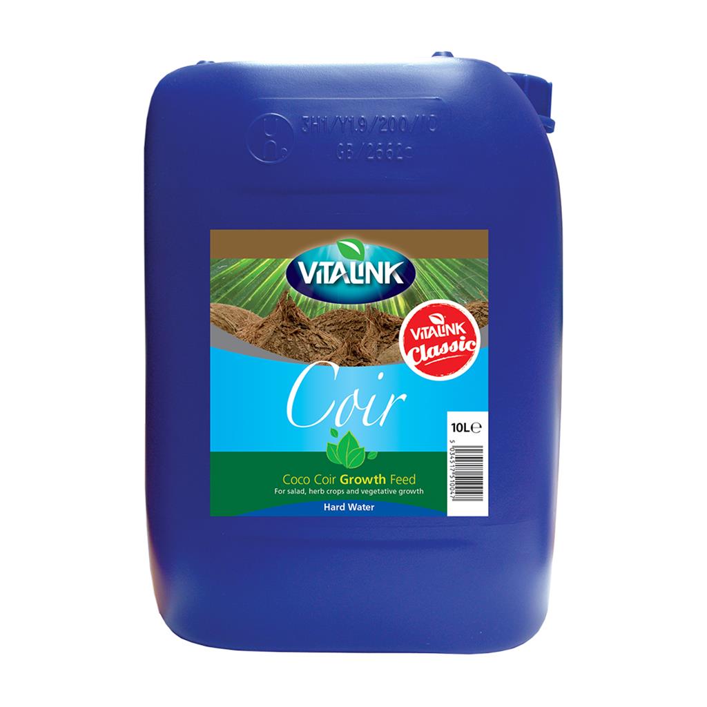VitaLink Coir Classic Growth Hard Water 10L