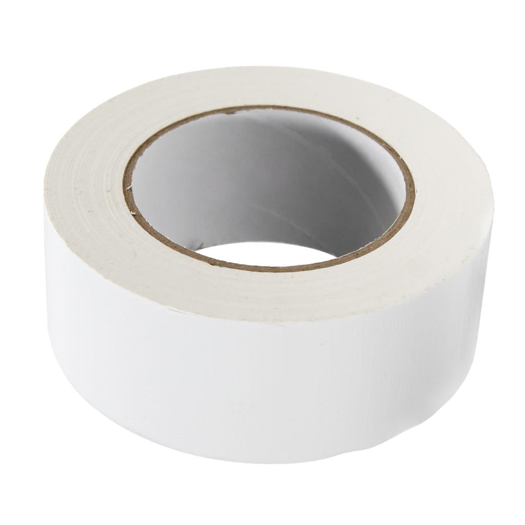 2" White Cloth Duct Tape - 48mm x 50m