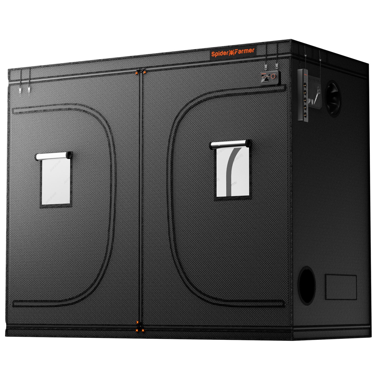 Spider Farmer® 8’x4’x6.5′ 240cm x 120cm x 200cm Indoor Grow Tent 1680D Hydroponic Plant Room for Optimal Plant Growth & Climate Control