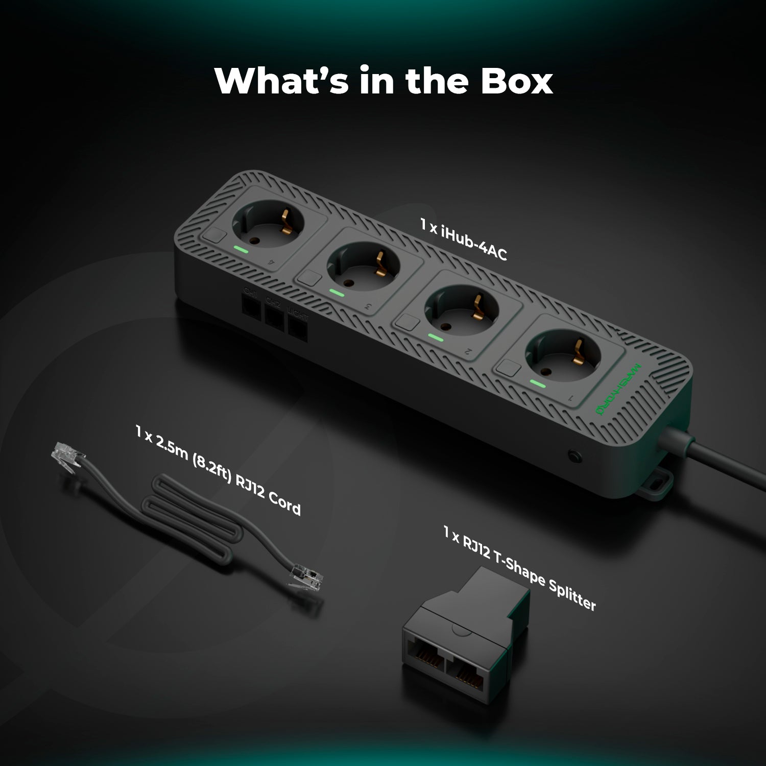 Mars Hydro iHub-4AC 2.0 Smart Power Strip: Flexible Add-On for iControl Controller