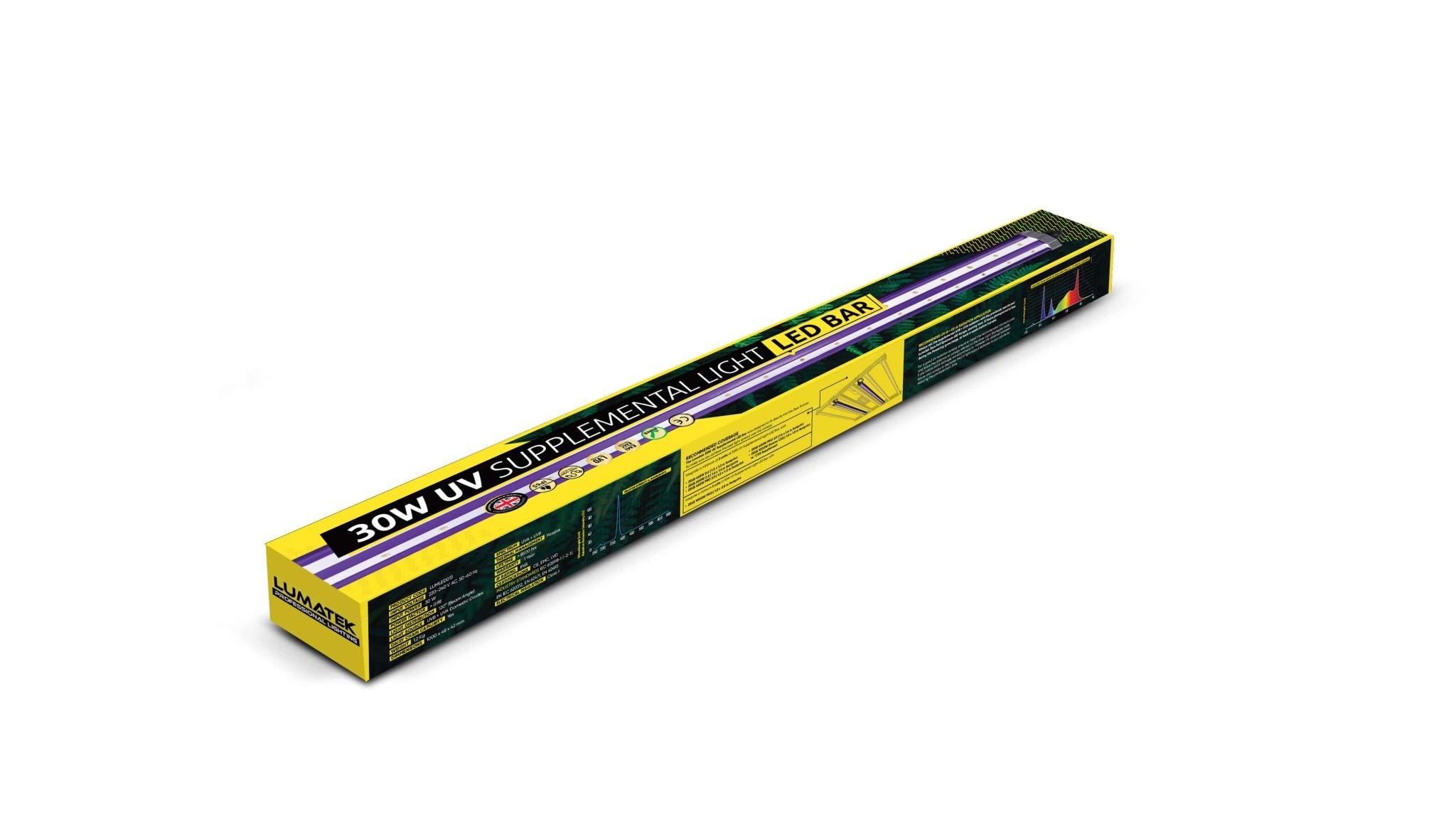 LUMATEK 30W UVA+UVB Supplemental Light LED Bar