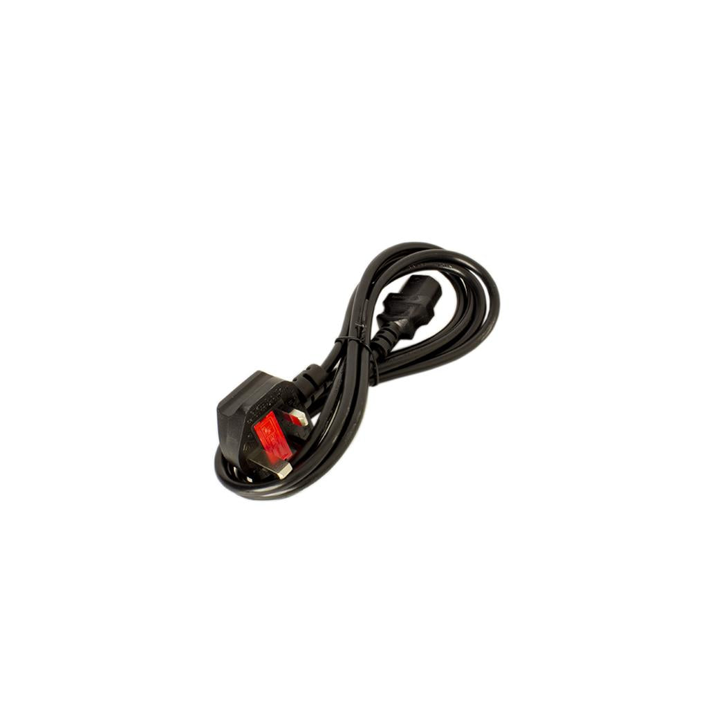 UK Plug to Female IEC Plug Lead - 2m