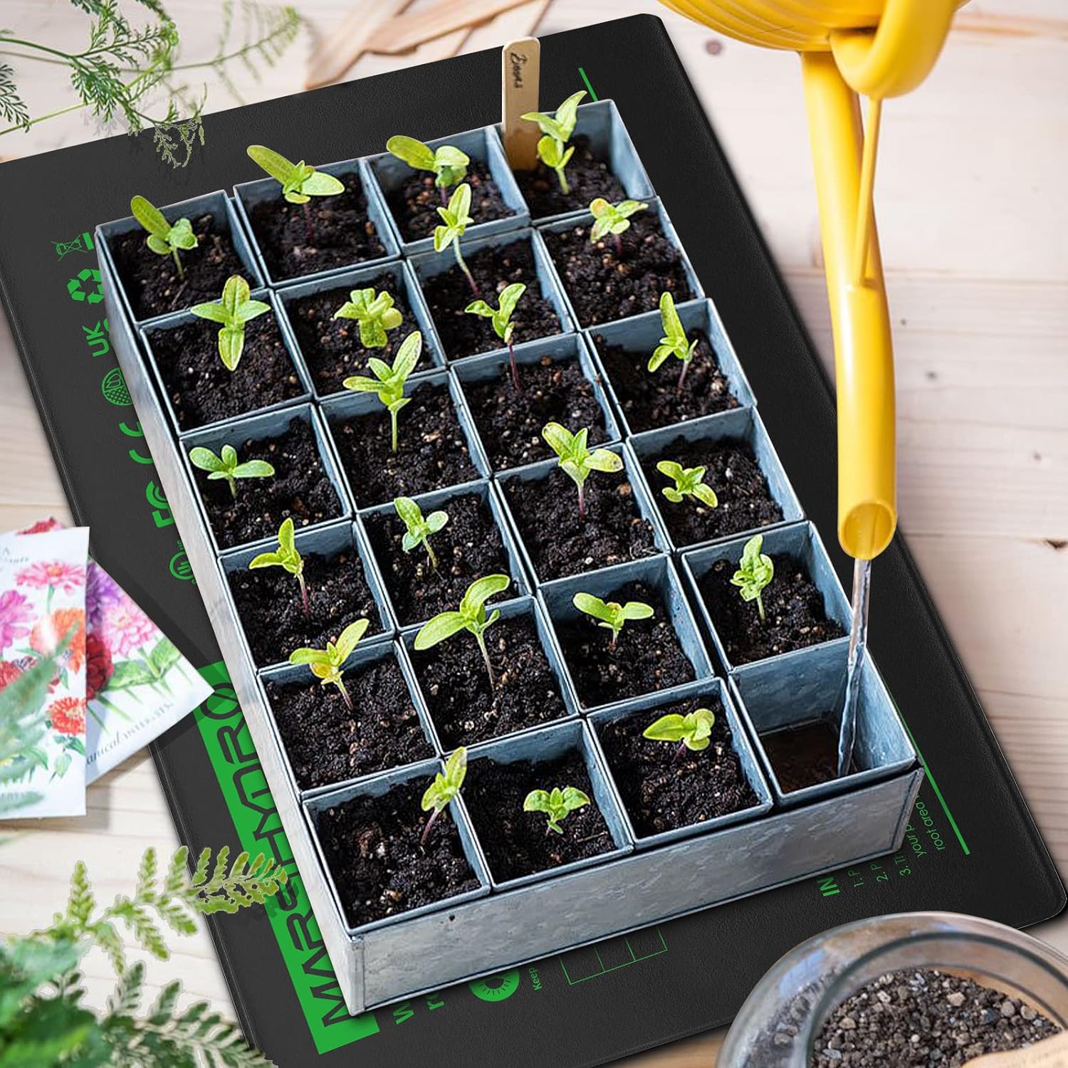 Mars Hydro Seedling Heat Mat Digital Thermostat Combo 10''x20.75''