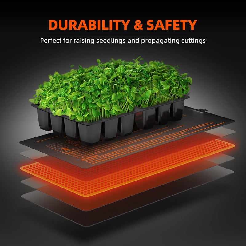 Spider Farmer®10”X20.75” Seedling Heat Mat
