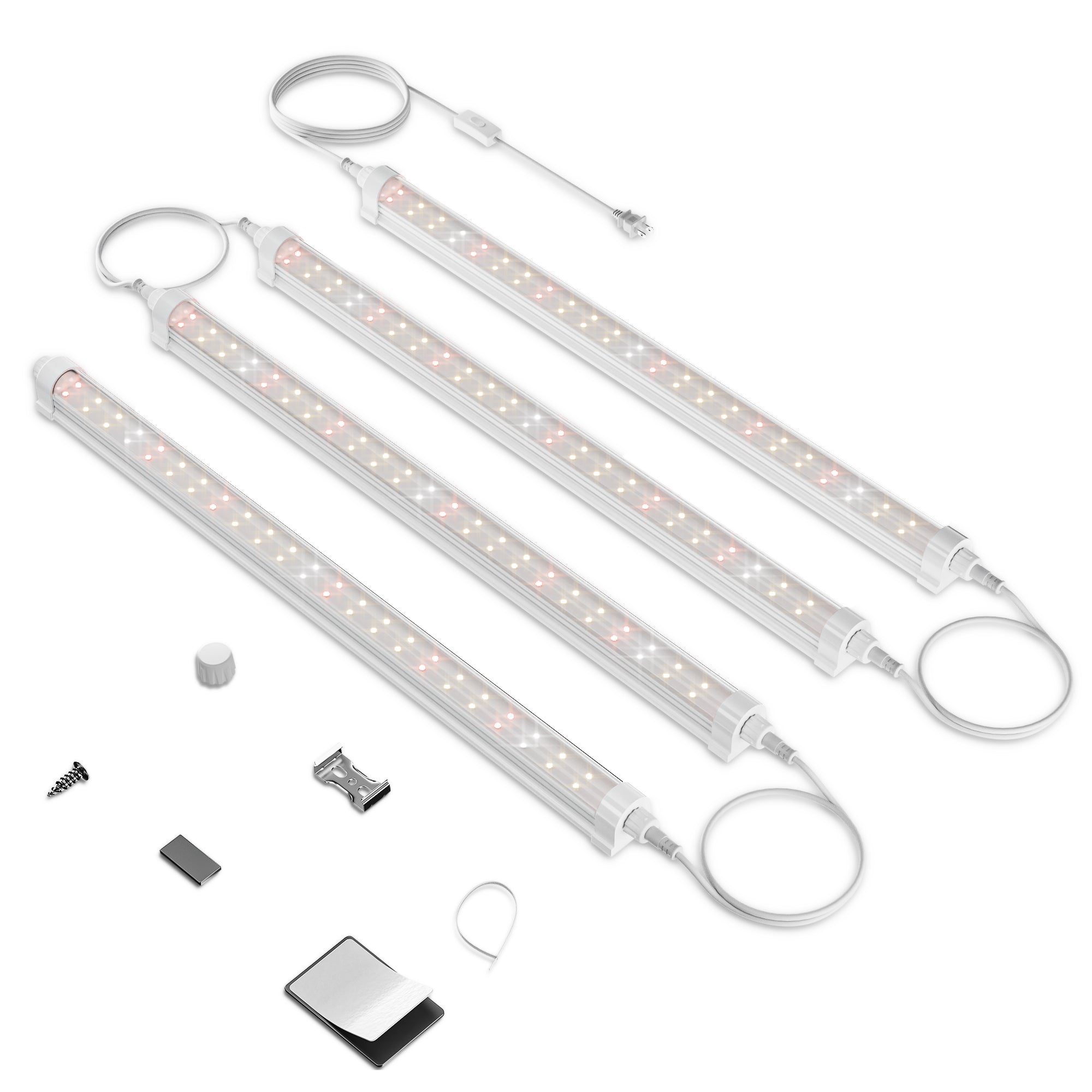 Dimmable | Pro Spider Farmer GlowBar 1FT Full Spectrum LED Grow Light (4 Pack)