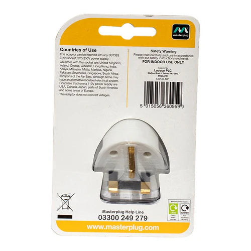 Euro To UK Plug Adaptor