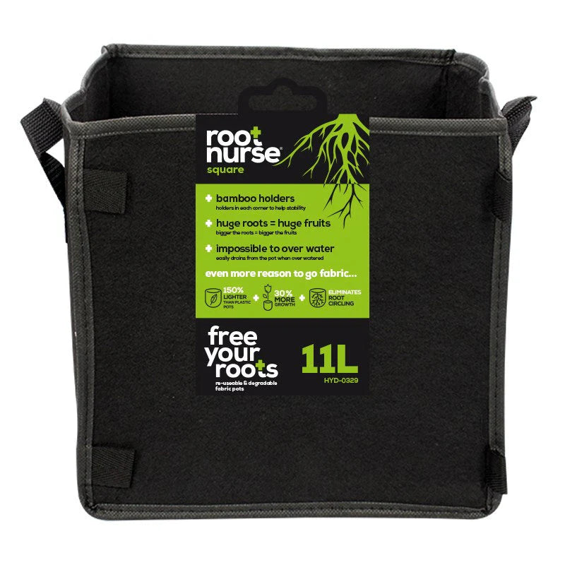 Root Nurse Square Pot