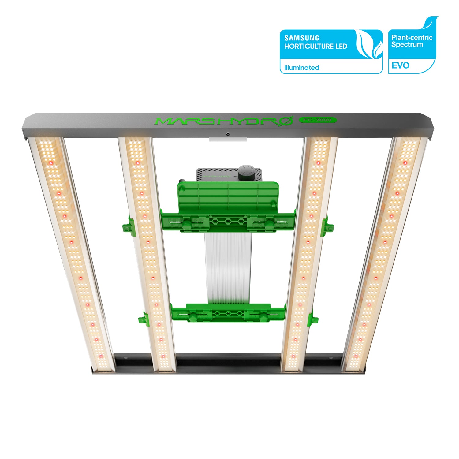 Mars Hydro Smart FC 3000-EVO 300W Full Spectrum LED Grow Light for 100x100cm