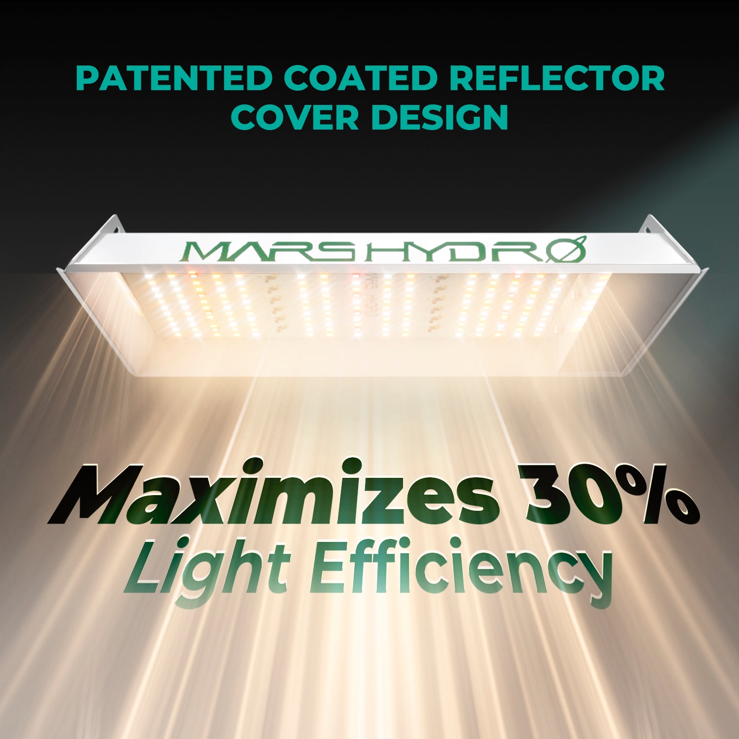 Mars Hydro TS600 100W Full Spectrum Dimmable LED Grow Lights Growlampe