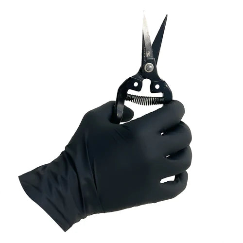 Nova Black Nitrile Disposable Gloves