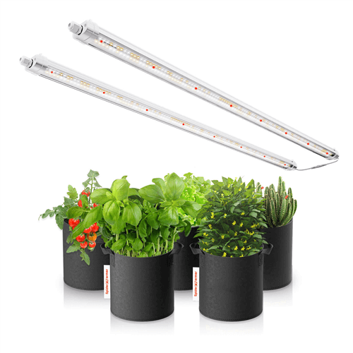 Spider Farmer® Glow80 80W LED Grow Light Bars, Full Spectrum, IP65 Waterproof, Linkable Lamps