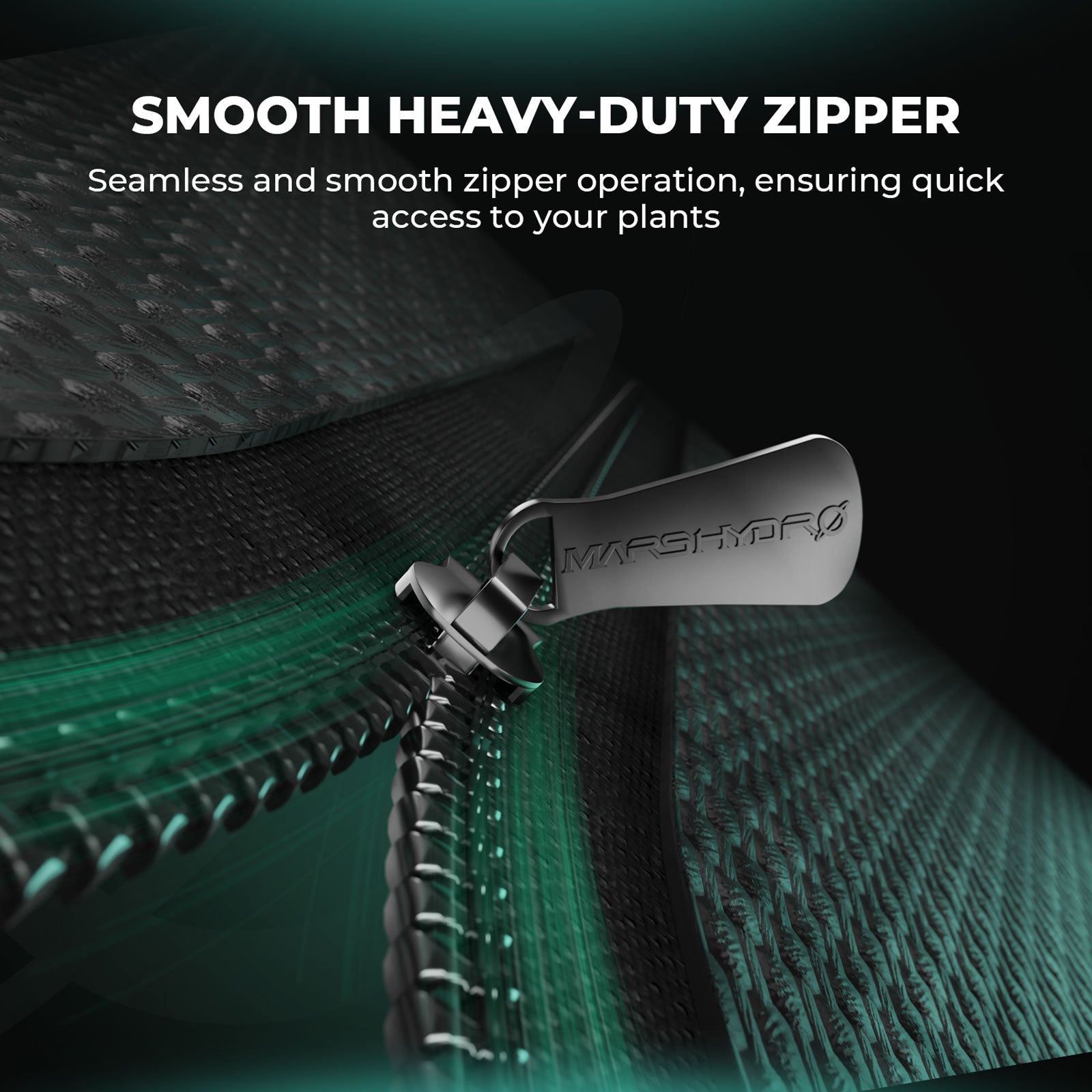 Mars Hydro 150x150x200cm Grow Tent – 1680D Light-Proof Tent with High Reflection GrowBox