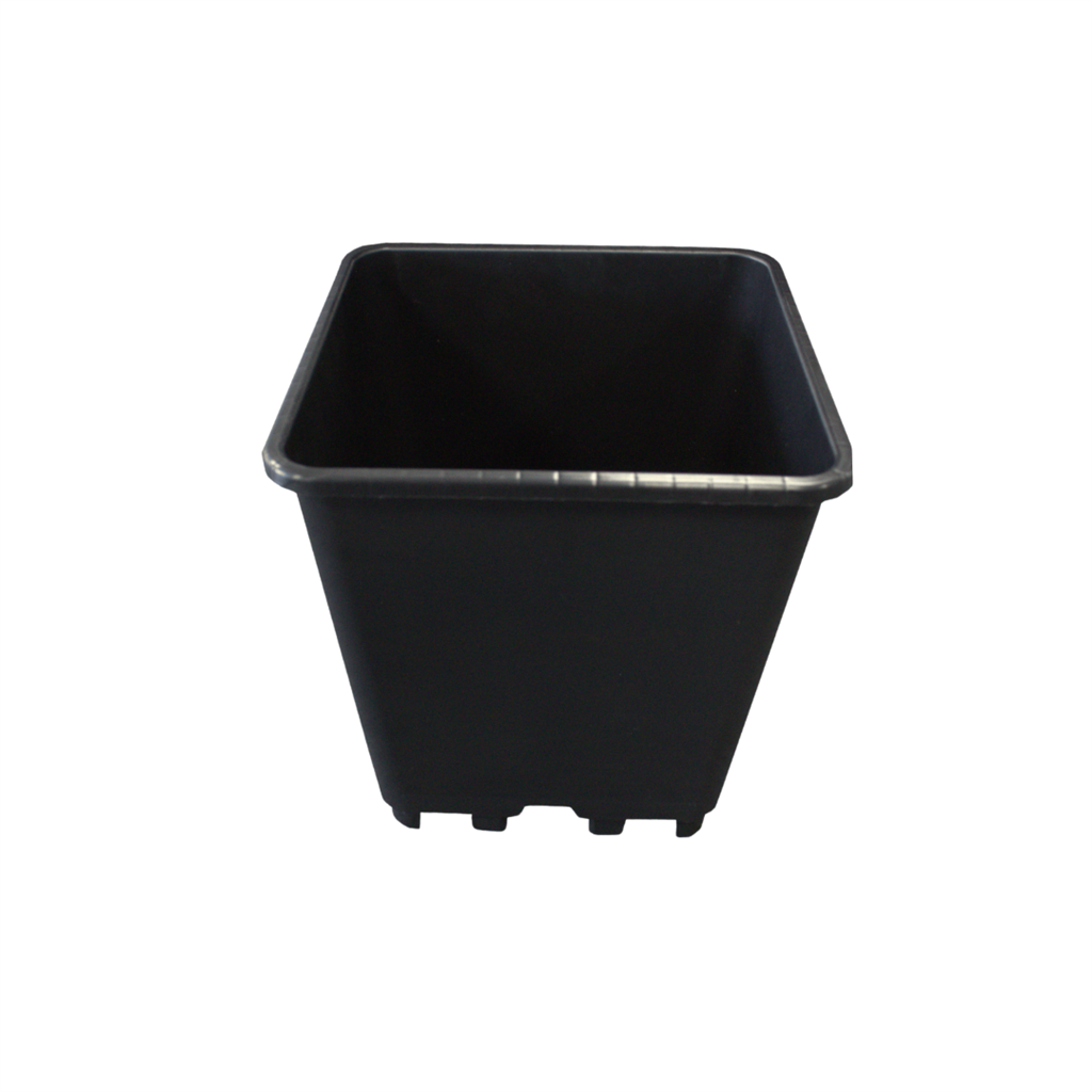 Square Pot 25cm - 10L with Feet