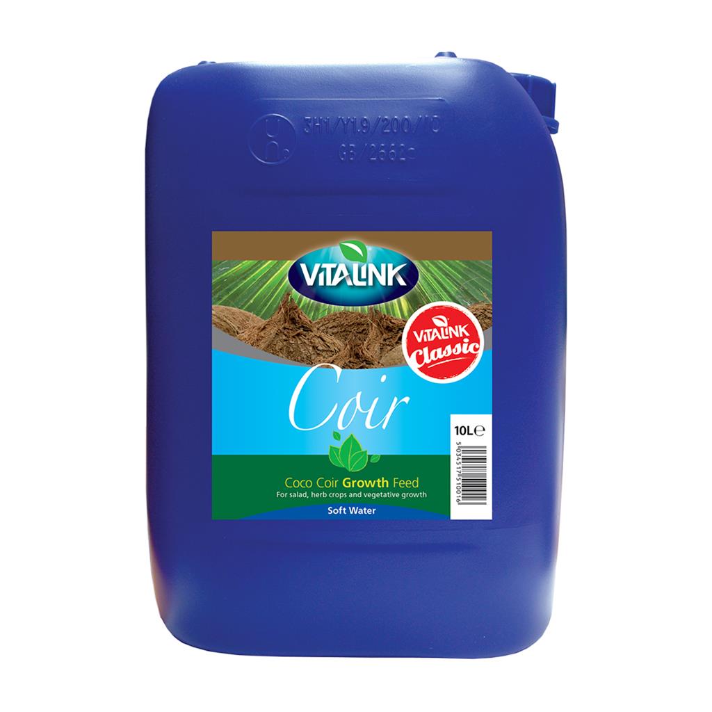 VitaLink Coir Classic Growth Soft Water 10L