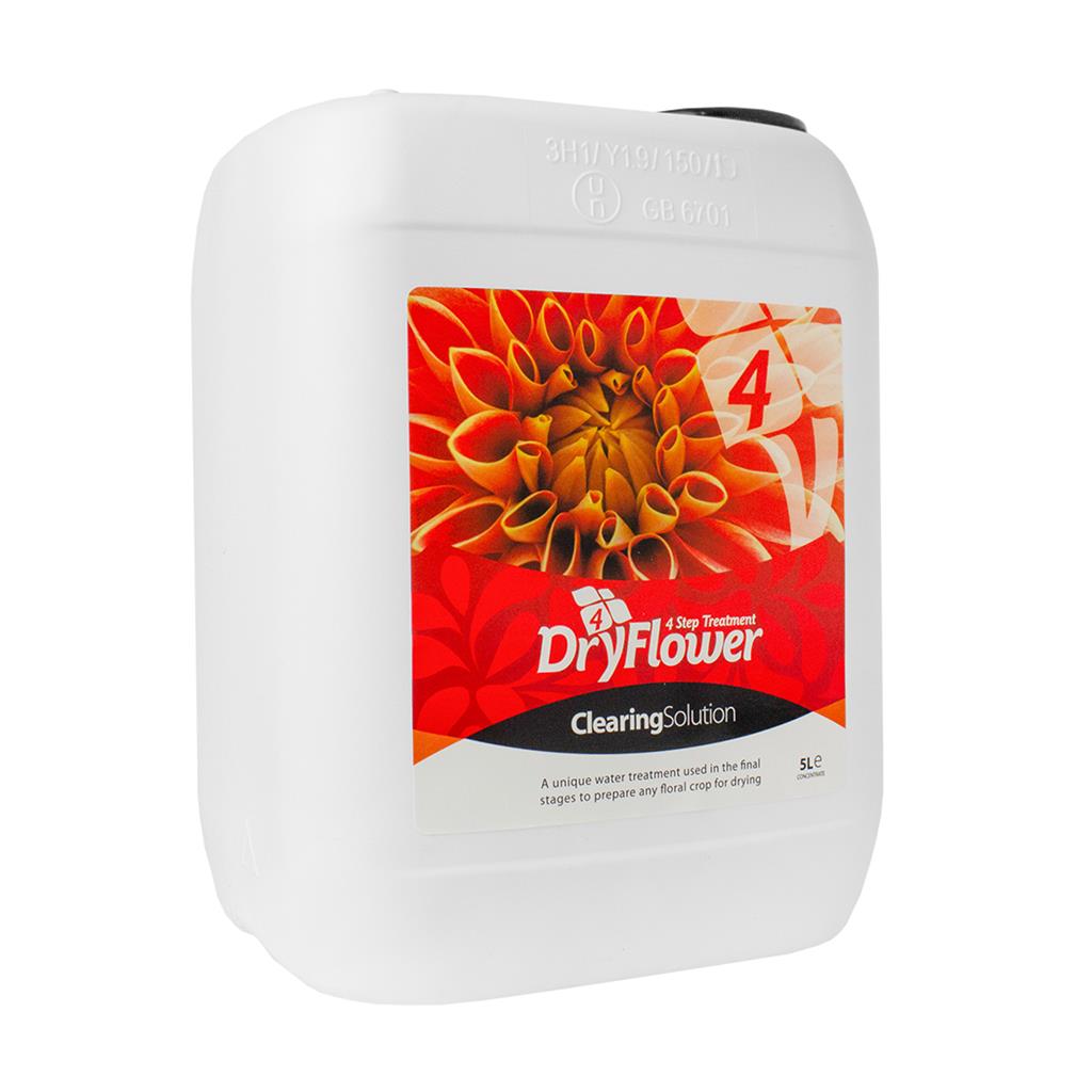 Dry Flower Clearing Solution 5L