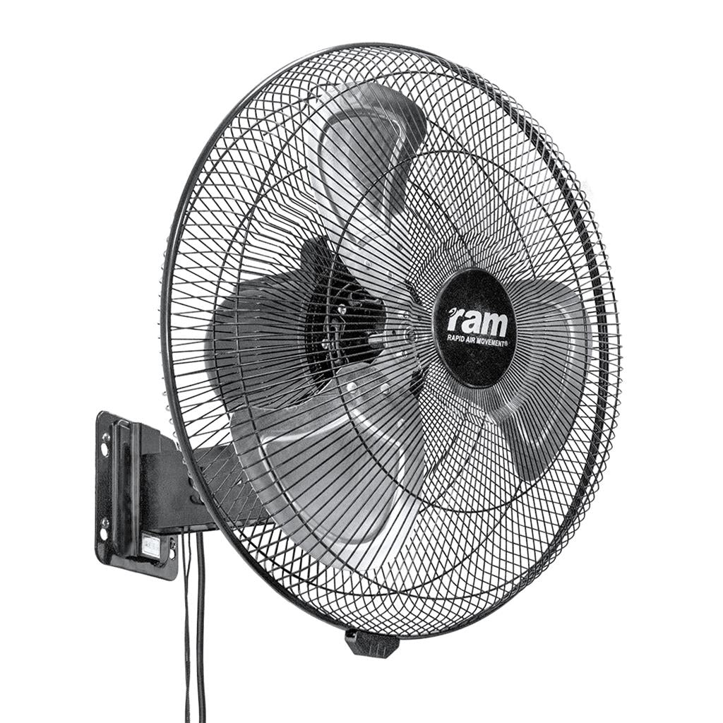 RAM 450mm (18") Heavy Duty Wall Fan - 3 Speed