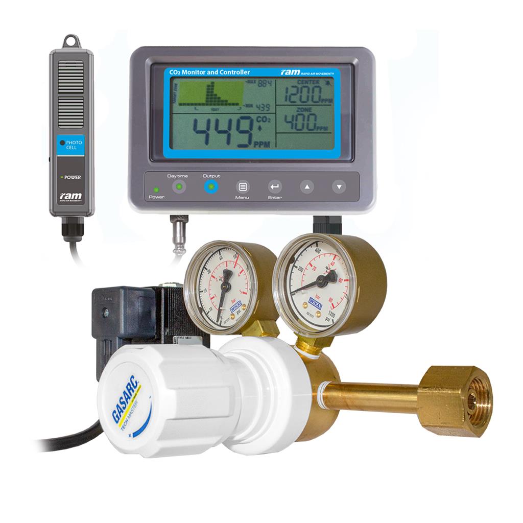 RAM CO₂ Controller & Release Kit Bundle