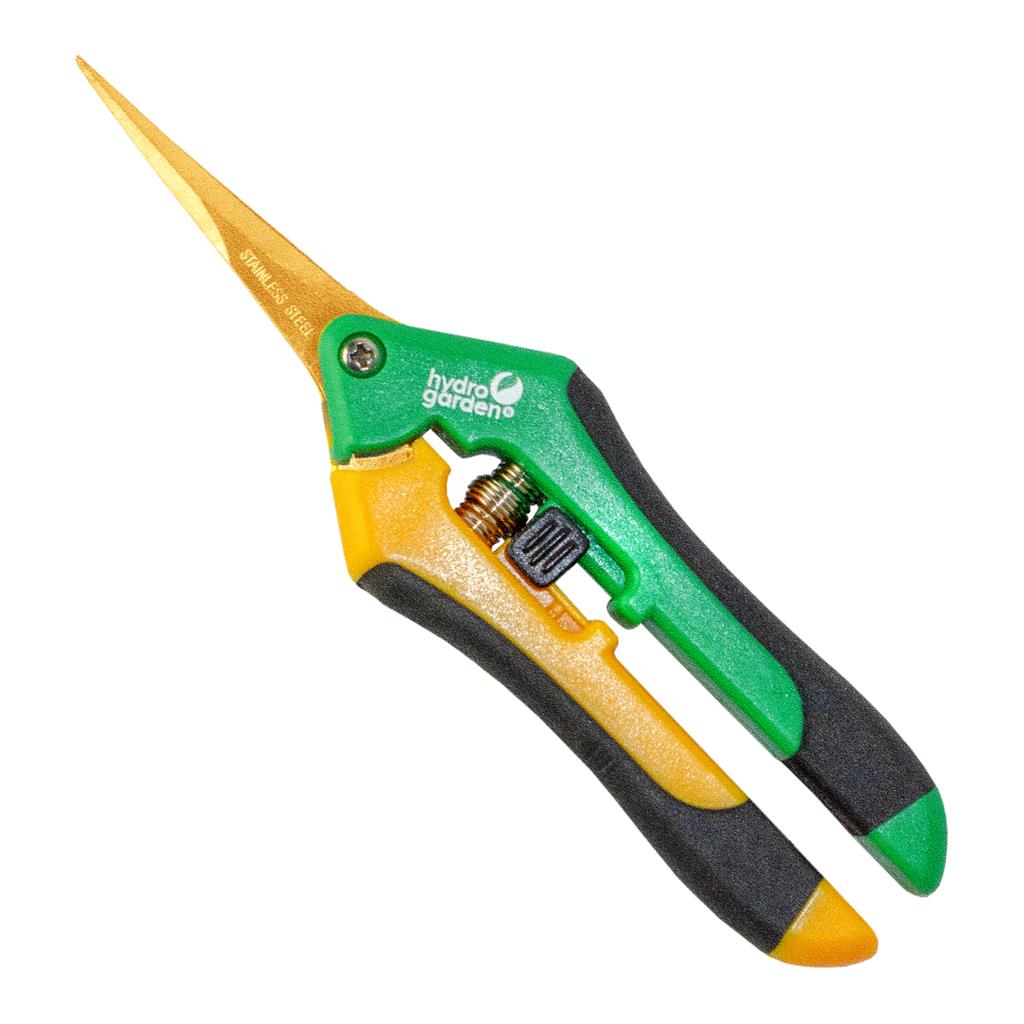 Titanium Coated Curved Blade Precision Pruners