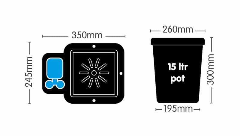 Autopot 100Pot System (with 750ltr Flexi-Tank)