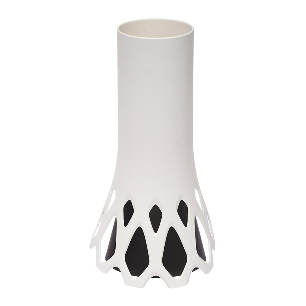Plastia Vase Roseta 1.3L with Load - Ivory