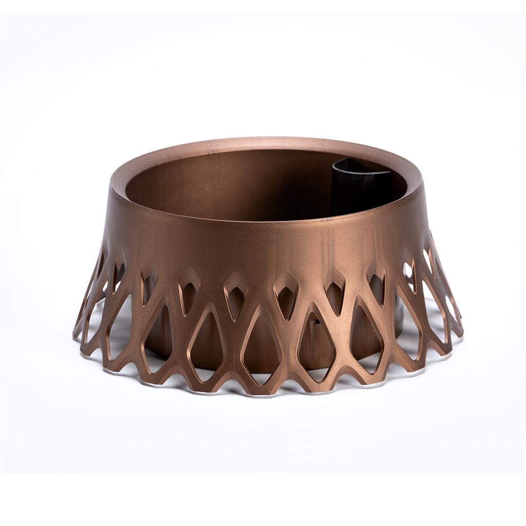 Plastia Flower Bowl Roseta - 30cm - Bronze
