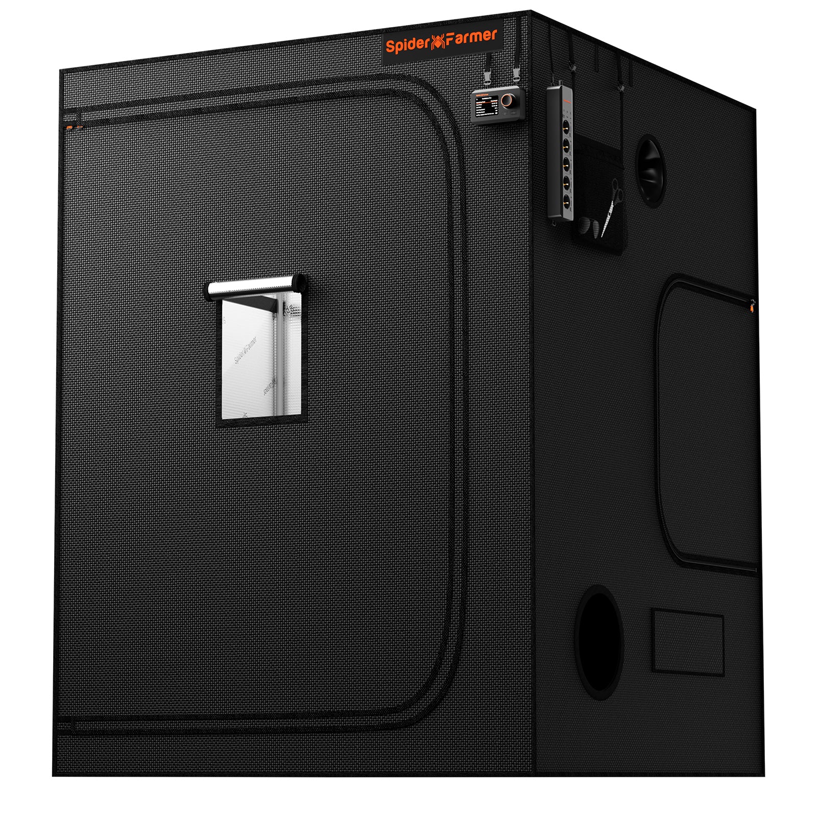 Spider Farmer® 5’x5’x6.5′ 150cm x 150cm x 200cm Indoor Grow Tent 1680D Hydroponic Plant Room for Optimal Plant Growth & Climate Control