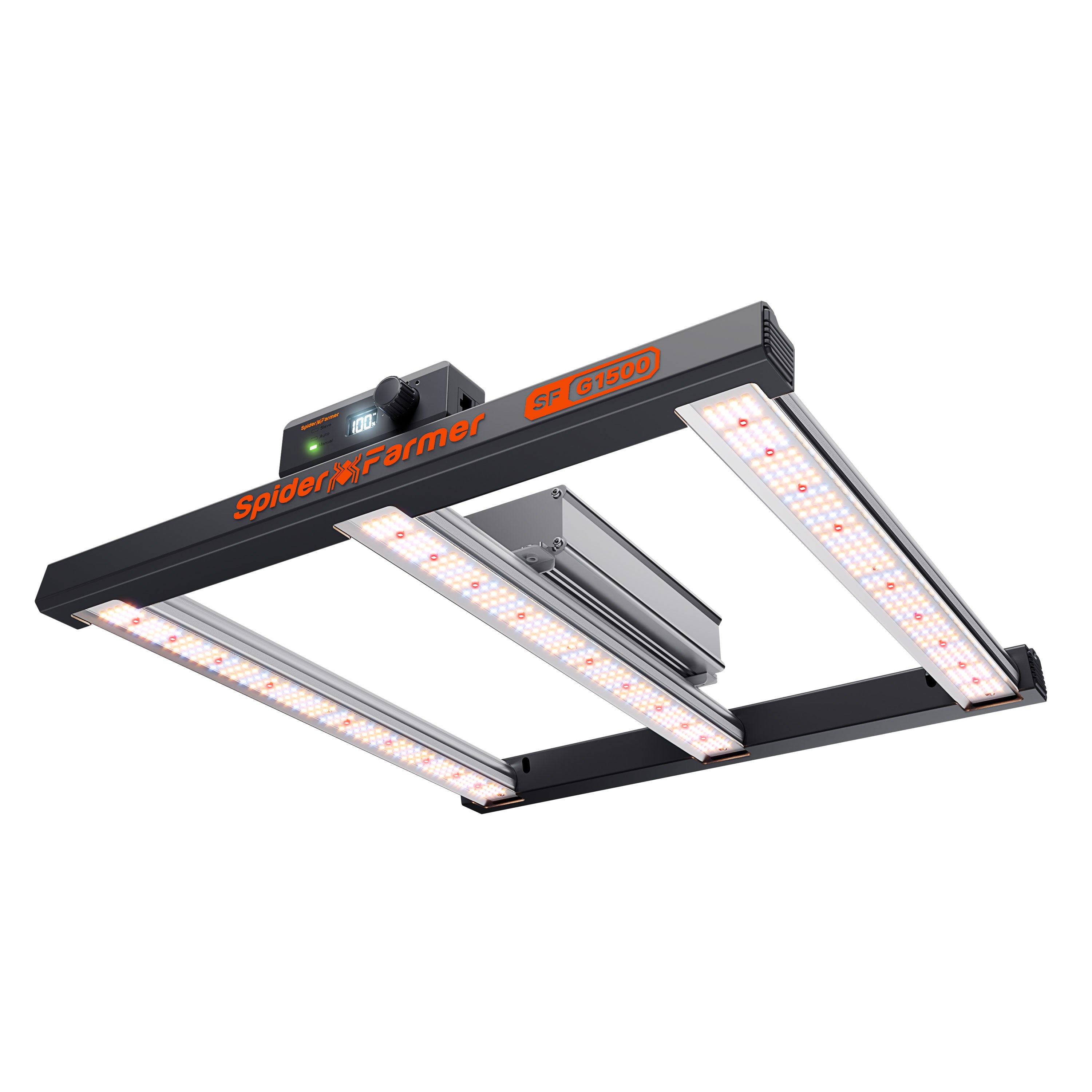 Spider Farmer® G1500 150W Dimmable Full Spectrum Grow Light