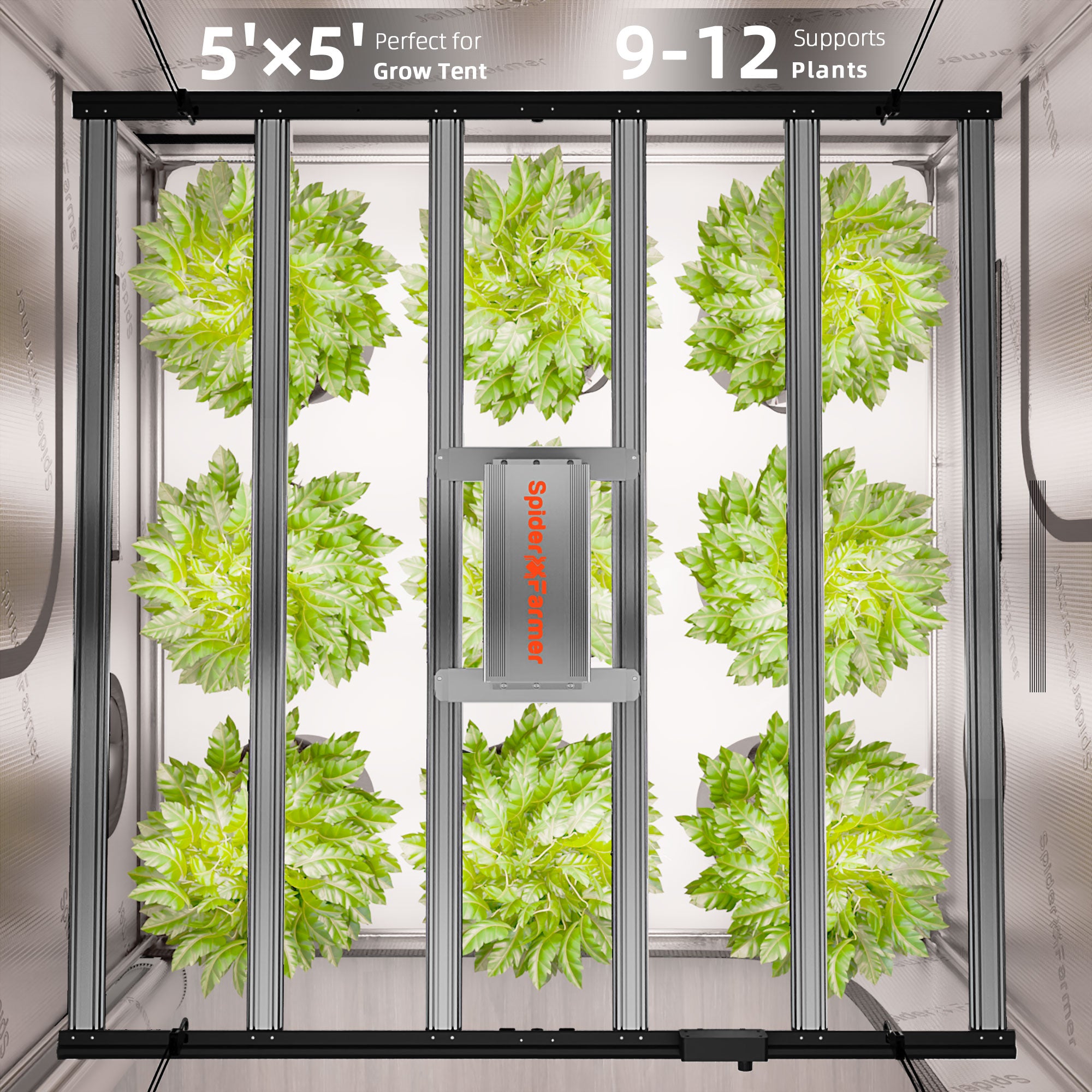 Spider Farmer® G7000 730W Dimmable Full Spectrum Grow Light
