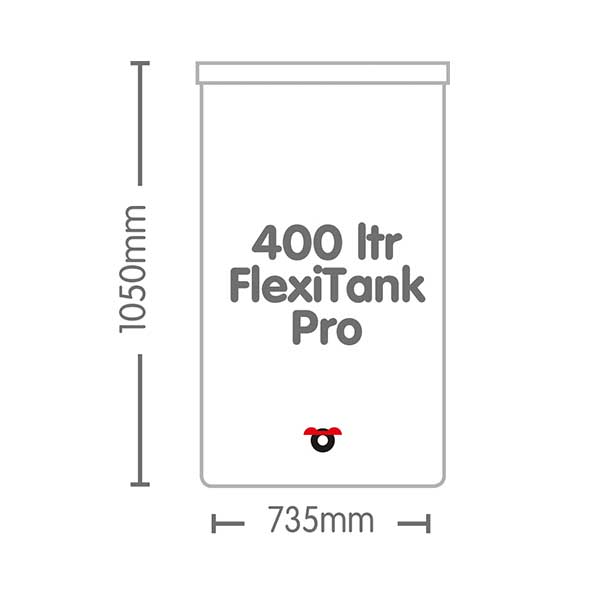 AutoPot 400 Litre FlexiTank Pro