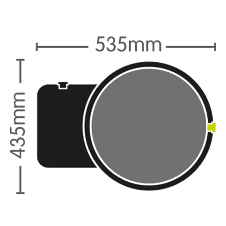 AutoPot XXL Module Tray and Lid with 9mm Grommet