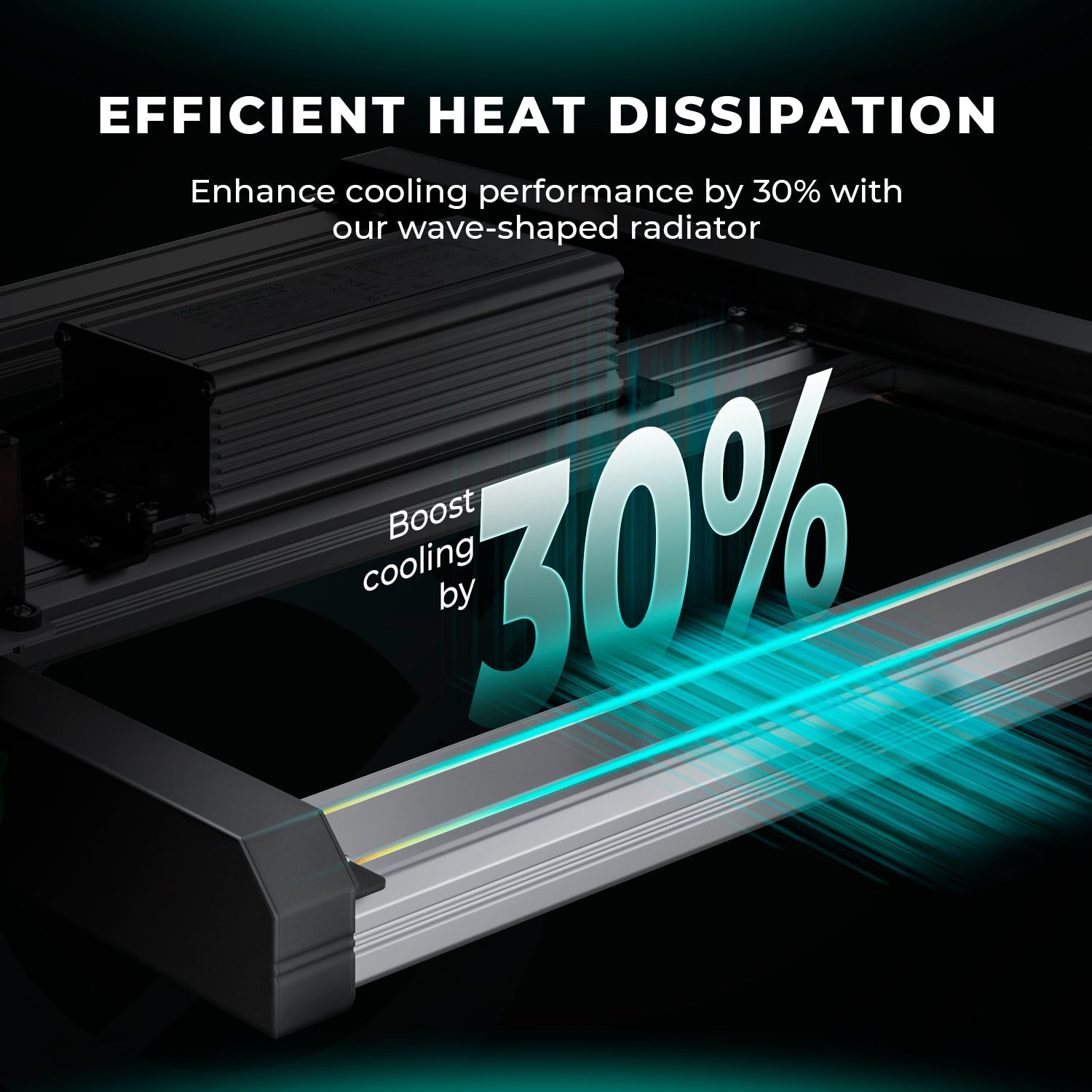 Mars Hydro FC 6500-EVO Samsung EVO Commercial Full Spectrum LED Grow Light for 150x150cm GrowBox