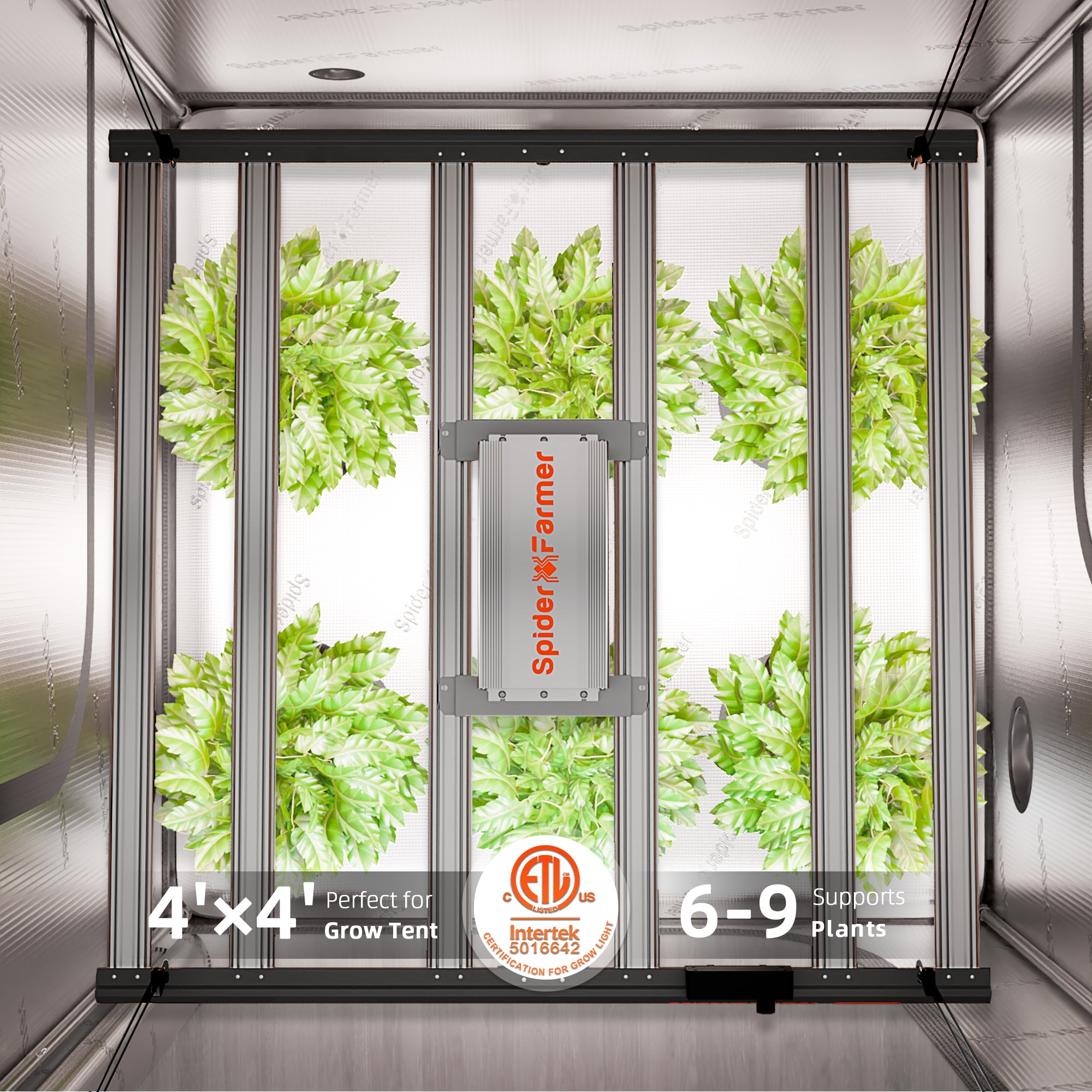 Spider Farmer® G5000 480W Dimmable Full Spectrum Grow Light
