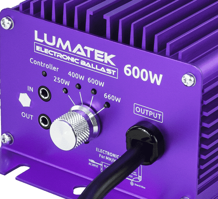 LUMATEK 600w Twin 240v Dimmable Ballast