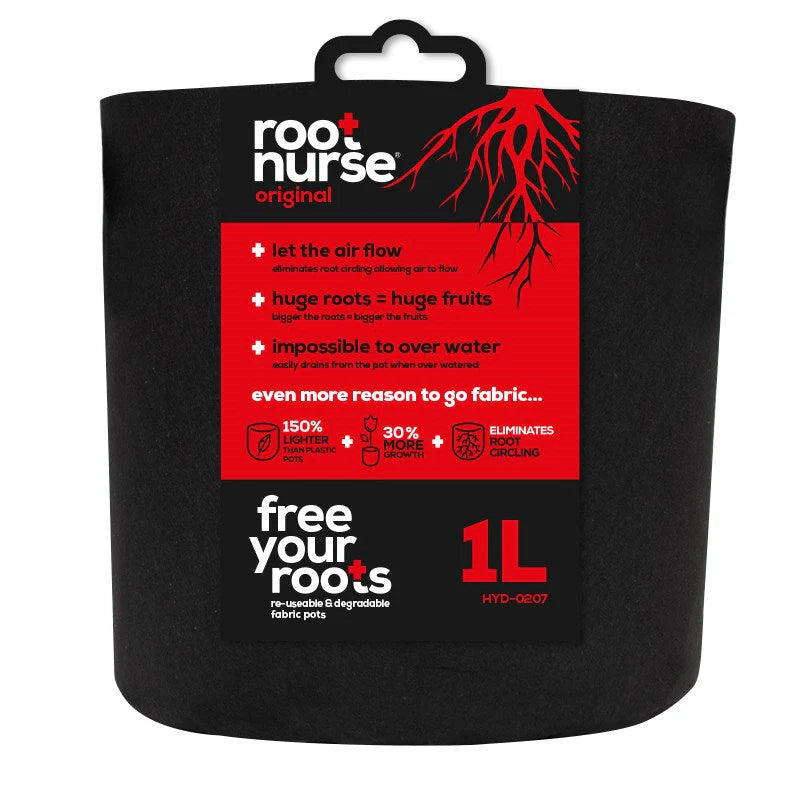 Root Nurse Black Pot 1L