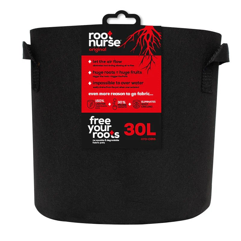 Root Nurse Black Pot 30L