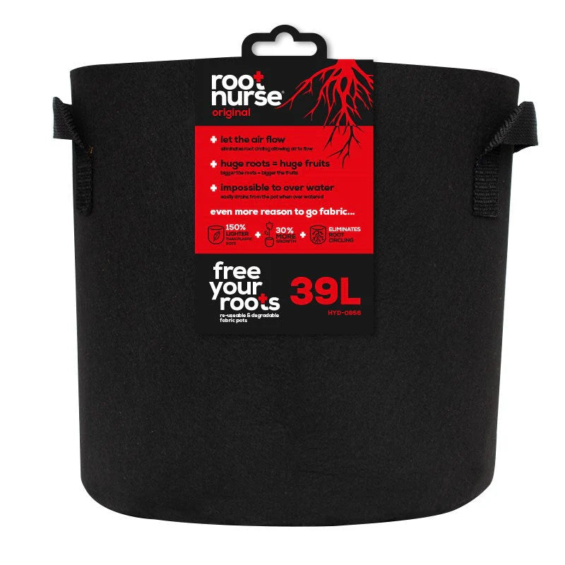 Root Nurse Black Pot 39L