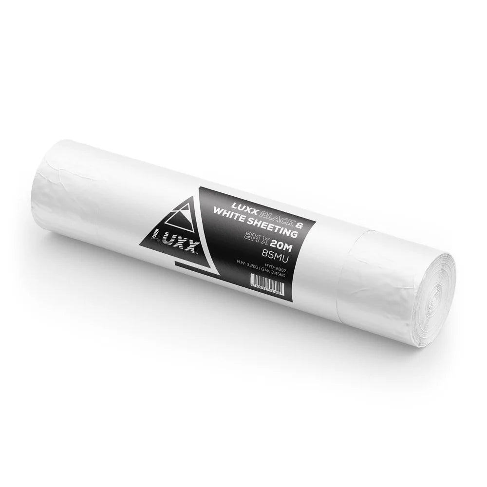 Luxx Black/White Sheeting (Pre-Cut)