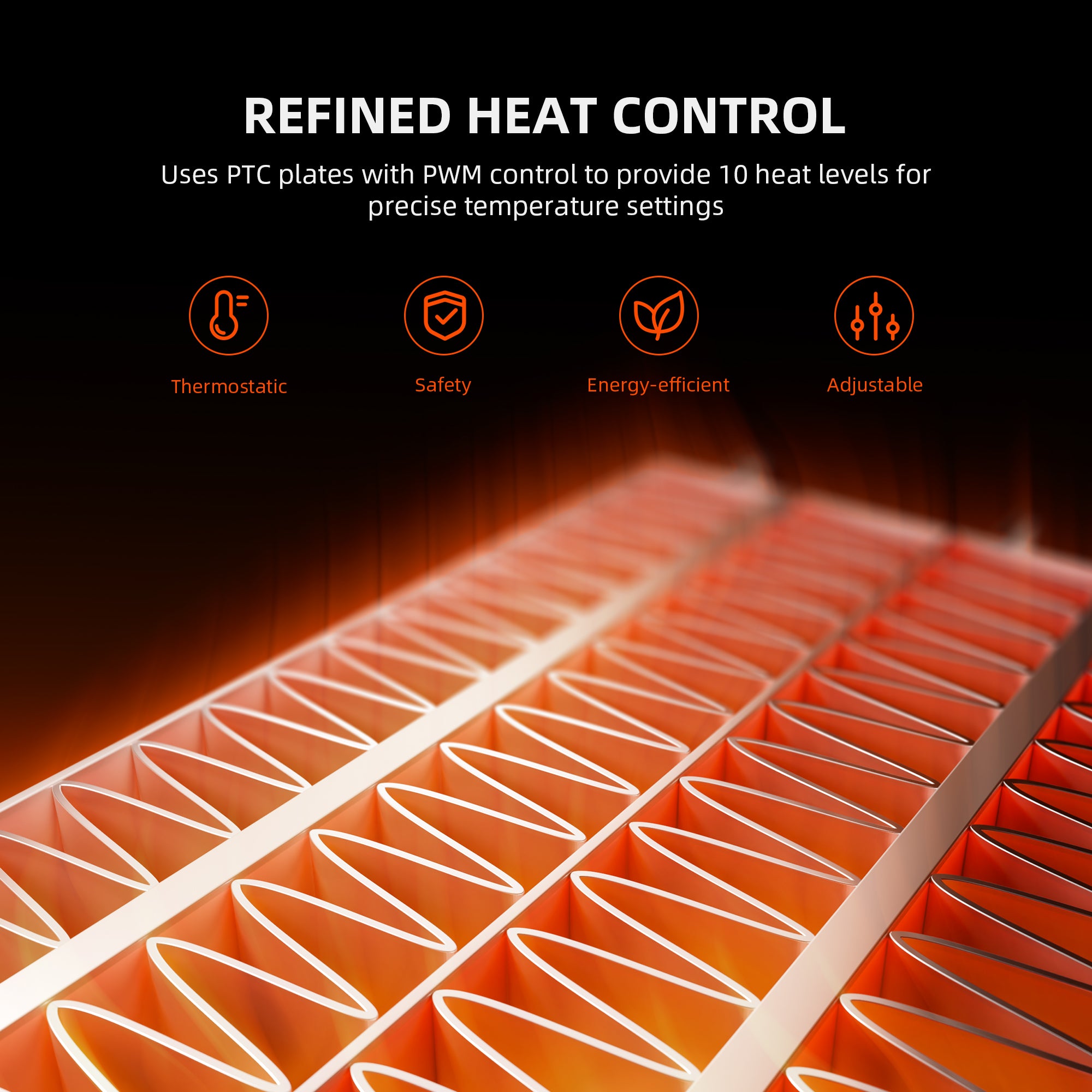 Spider Farmer Grow Tent Heater – Smart APP Temperature Control