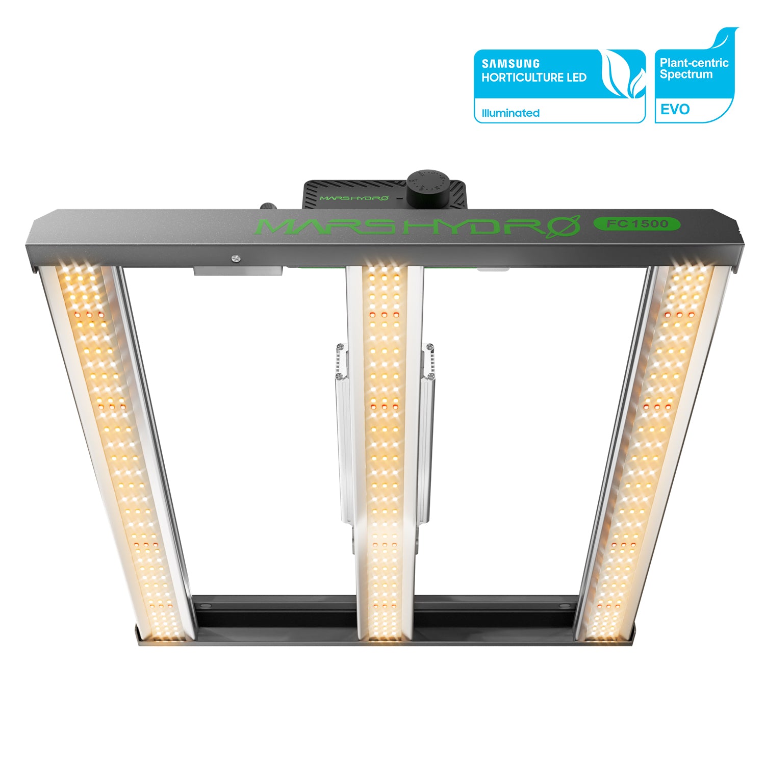 Mars Hydro FC 1500-EVO Samsung LM301H EVO 150W LED Grow Lights for 80x80cm Grow Tent (Final Samsung EVO Edition)