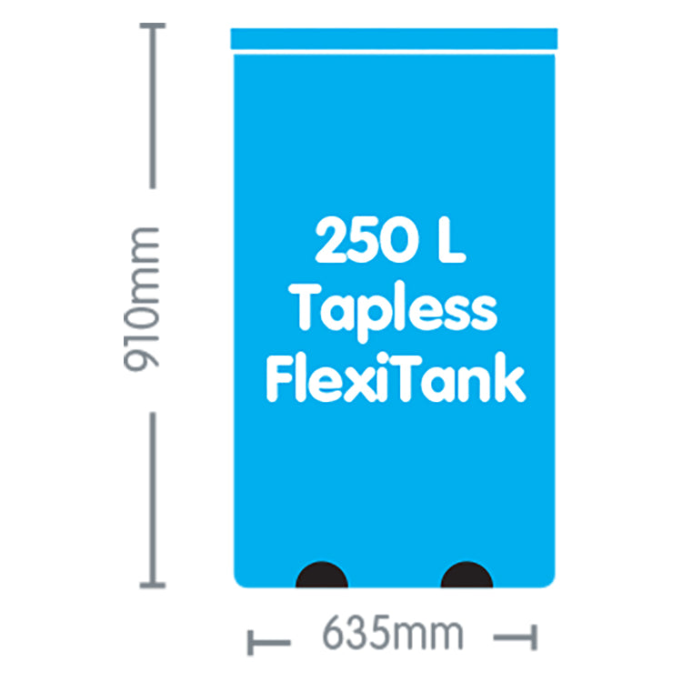 Tapless FlexiTank 250L