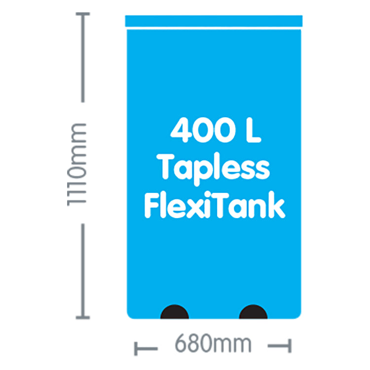 Tapless FlexiTank 400L