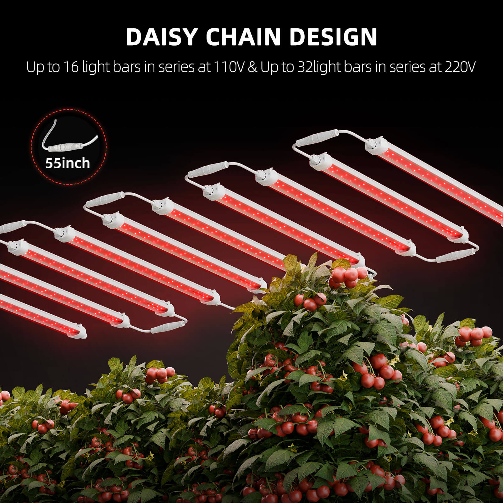 Spider Farmer®GlowR40 40W Deep Red Spectrum 660nm Supplemental LED Grow Light