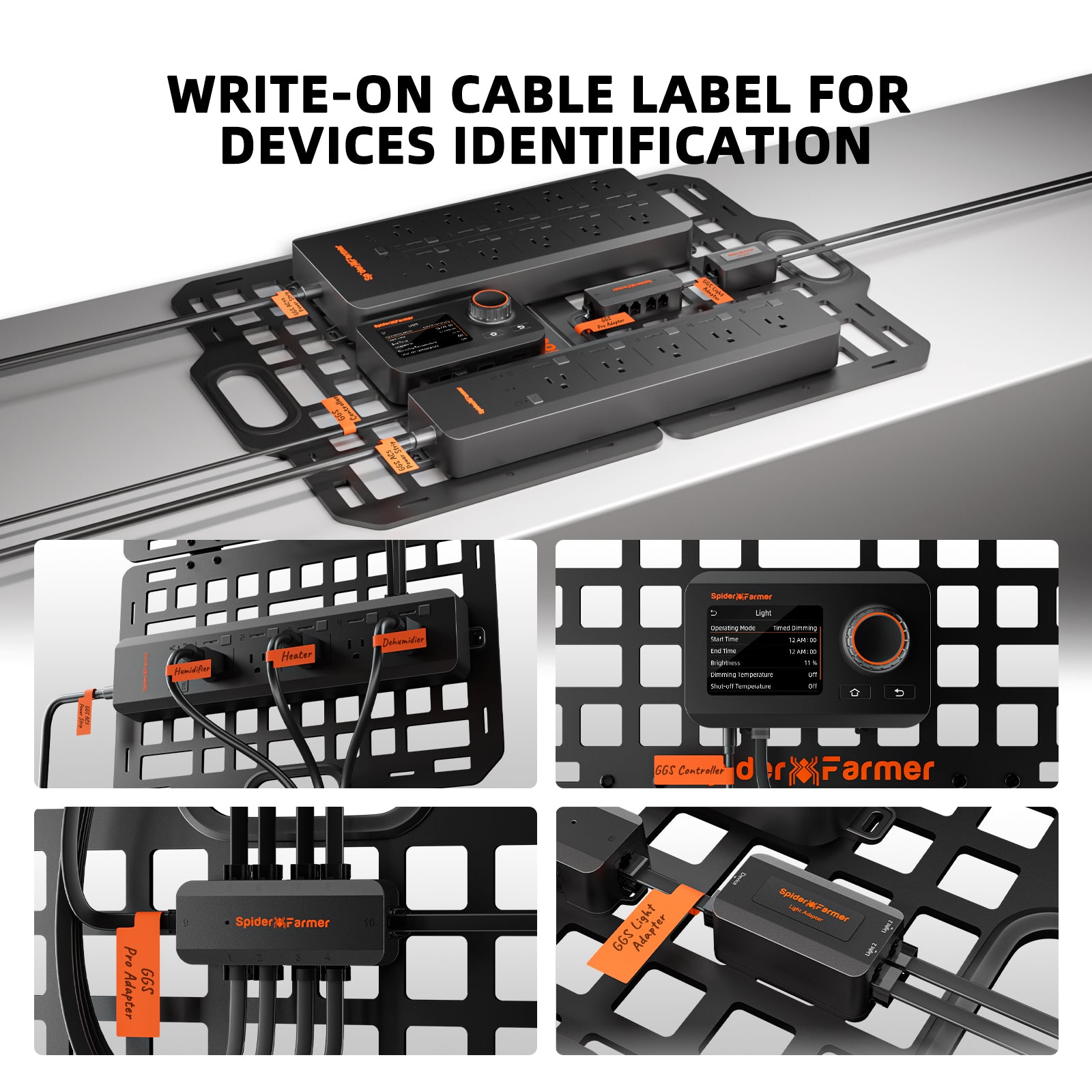 Spider Farmer® New Foldable Gear Board for Grow Tent