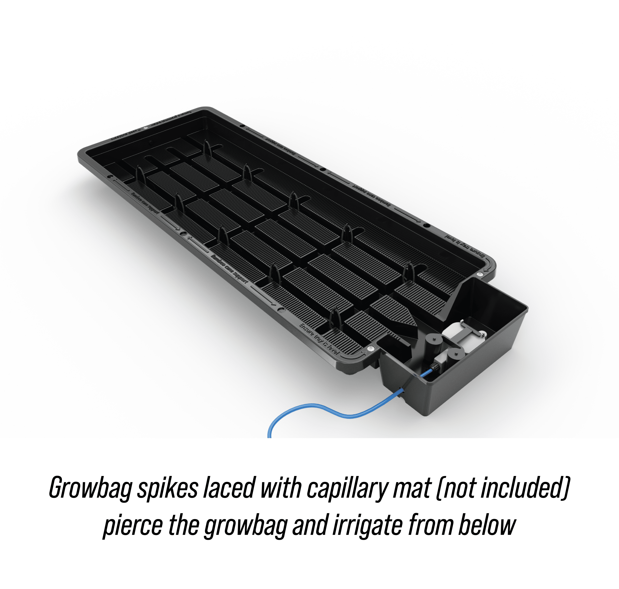 AutoPot Tray2Grow - Slim Kit (Tray, Lid, Pipe, Fittings, Valve and RCD/Capillary Matting only)