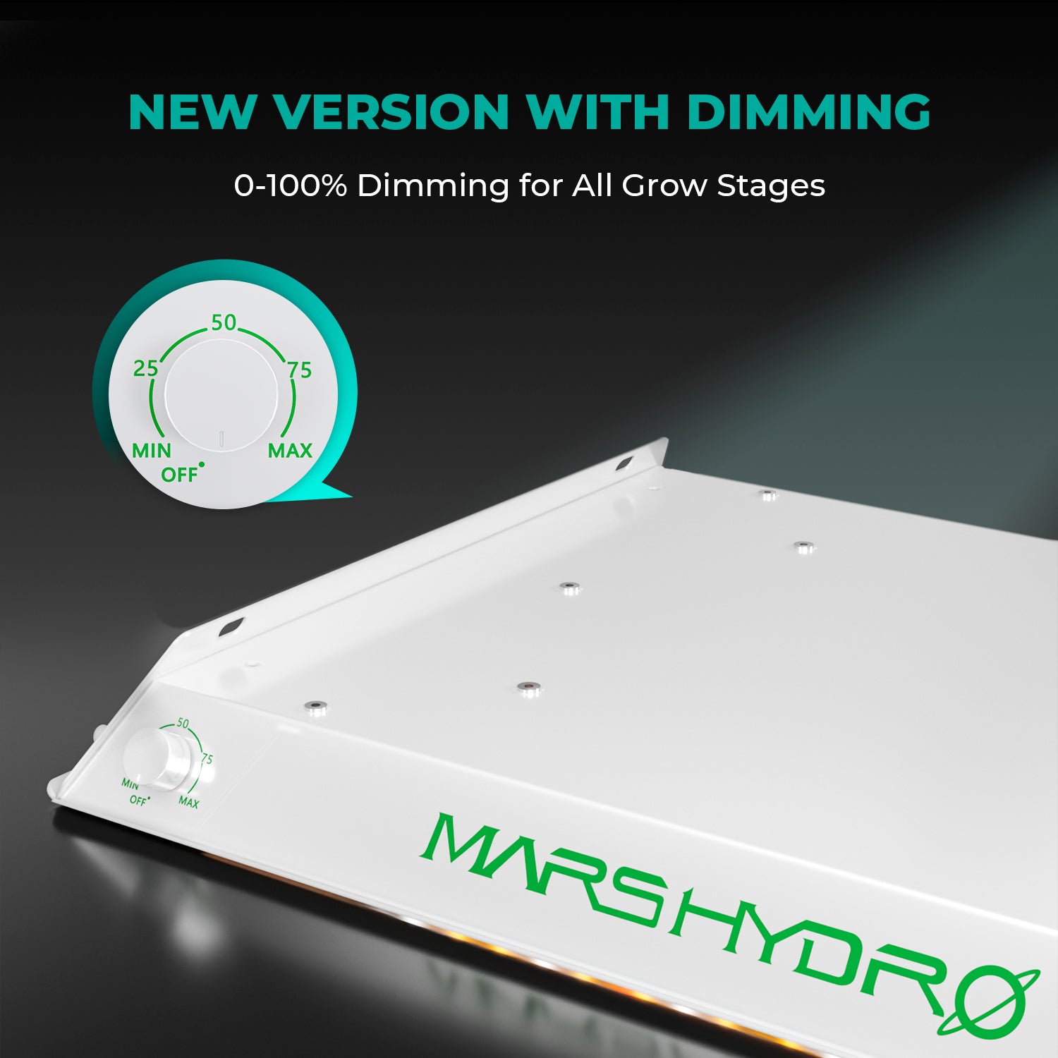 Mars Hydro TS600 100W Full Spectrum Dimmable LED Grow Lights Growlampe