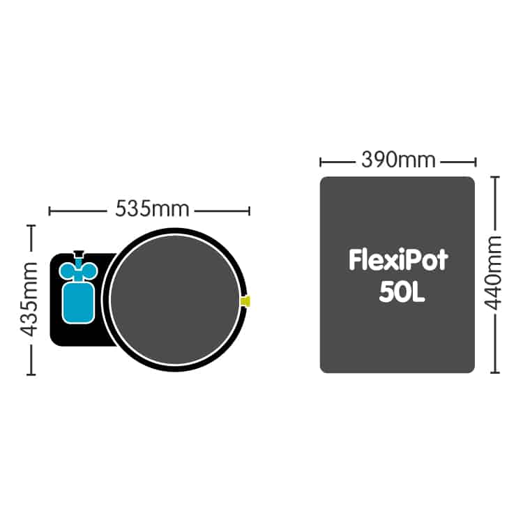 Autopot 4Pot XXL System with 35ltr FlexiPot (with 47ltr Tank)