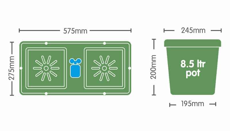 Autopot easy2grow 40 (with 400ltr Flexi-Tank)