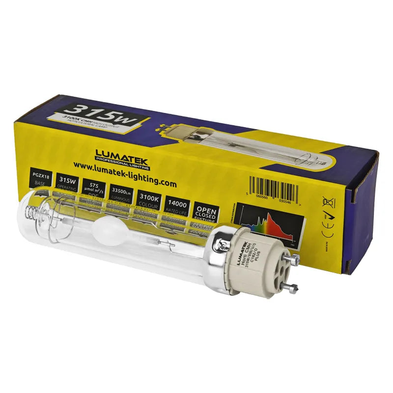 LUMATEK CMH Growth Bulb 315 Watt (4200K / PGZ18)